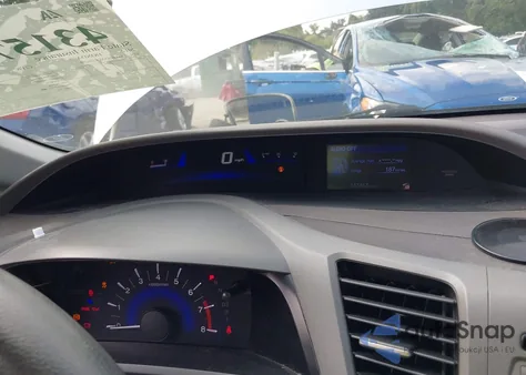 2012 Honda Civic Lx z USA, uszkodzony, nr VIN 19XFB2F5XCE356258